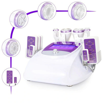 6-in-1 30K S-Shape Cavitation Machine with 160mW Lipo Laser