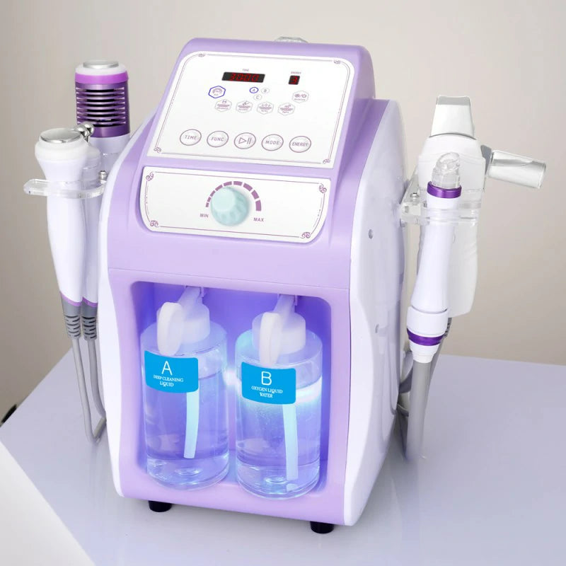 6-in-1 Hydro Dermabrasion Machine for Deep Cleansing & Skin Rejuvenation