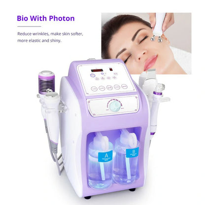 6-in-1 Hydro Dermabrasion Machine for Deep Cleansing & Skin Rejuvenation