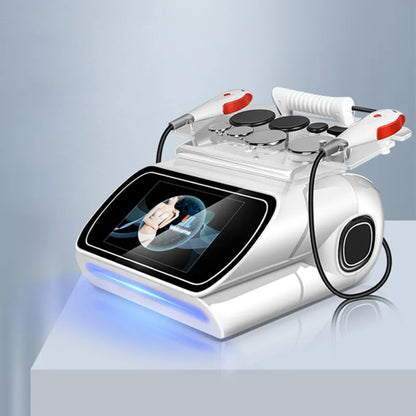 3-in-1 TECAR Therapy Machine with CET/RET & Massage Gun for Body and Facial Treatments