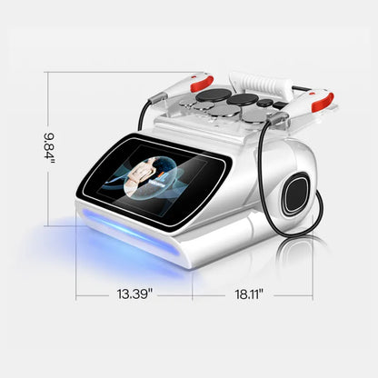 3-in-1 TECAR Therapy Machine with CET/RET & Massage Gun for Body and Facial Treatments