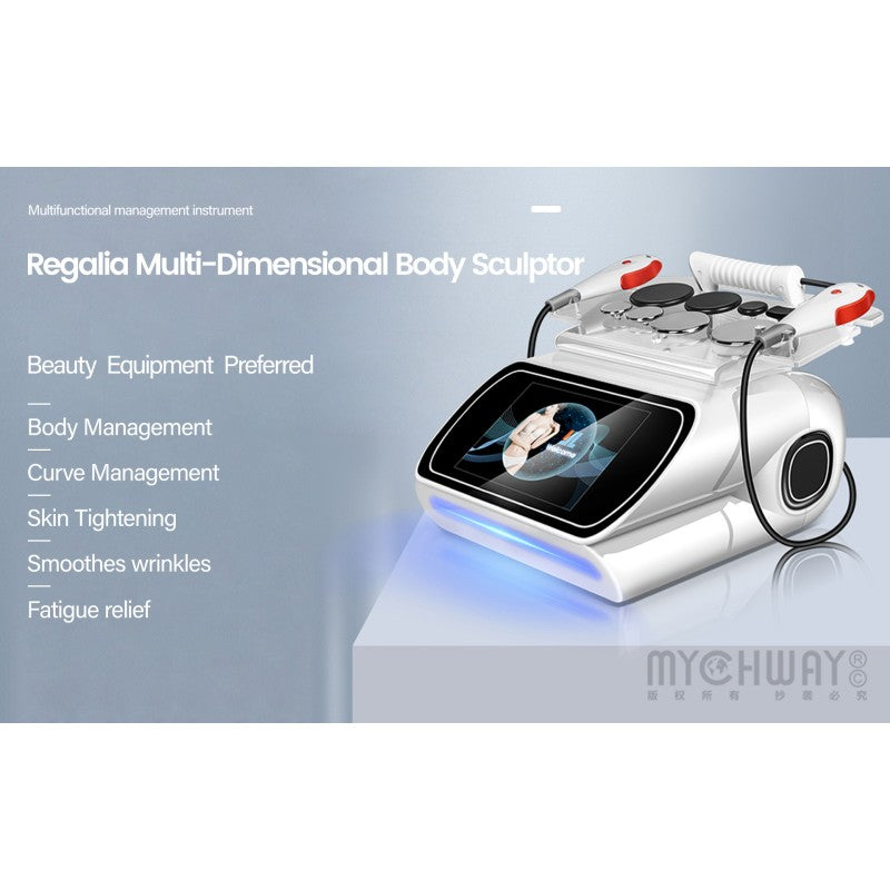 3-in-1 TECAR Therapy Machine with CET/RET & Massage Gun for Body and Facial Treatments