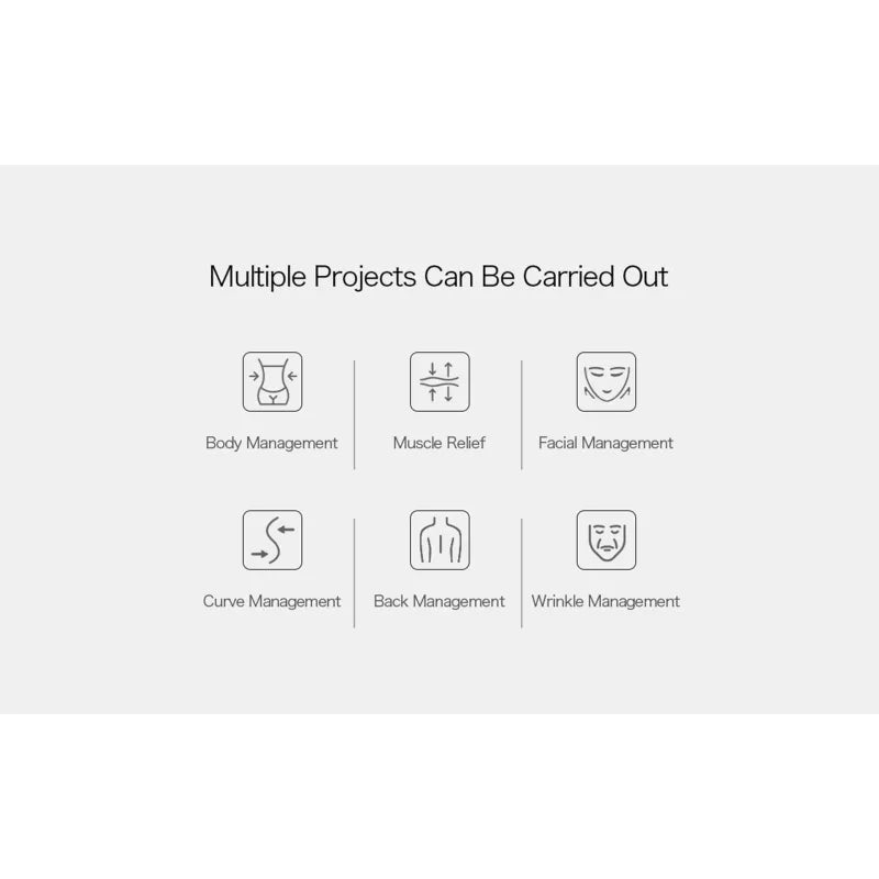 3-in-1 TECAR Therapy Machine with CET/RET & Massage Gun for Body and Facial Treatments