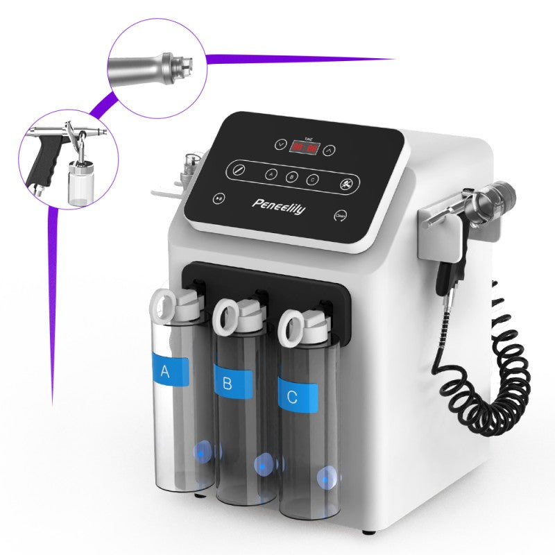 2-in-1 Hydrodermabrasion Machine for Deep Cleansing, Hydration, Pore Refinement