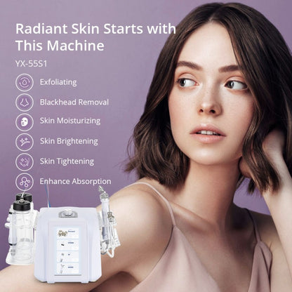 Hydro Diamond Dermabrasion & Water Peeling Facial Skin Care Machine